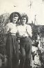 Audrey Van Pelt and Shirley Miller nee Van Pelt, 13 Feb 1942, Glendale, CA