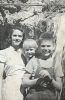 Left to right, Darlene, Lois and Melvin Van Pelt, 25 Sep 1941, Utah